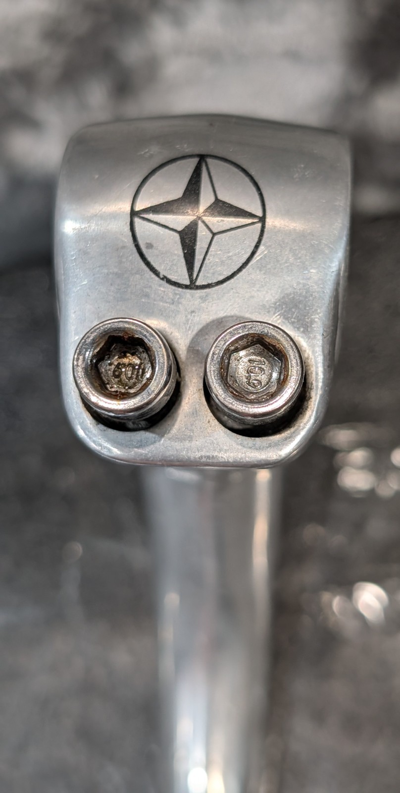 Handlebar Stem, Goose Neck, Black Unbranded 025.4