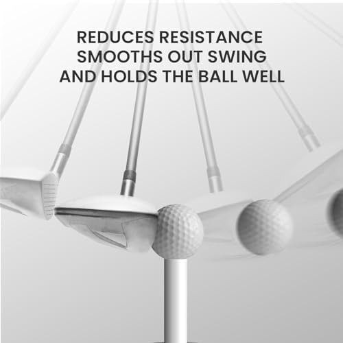 FINGER TEN Golf Rubber Tees for Practice Mat 3/4 Pack | Mat compatible rubber...