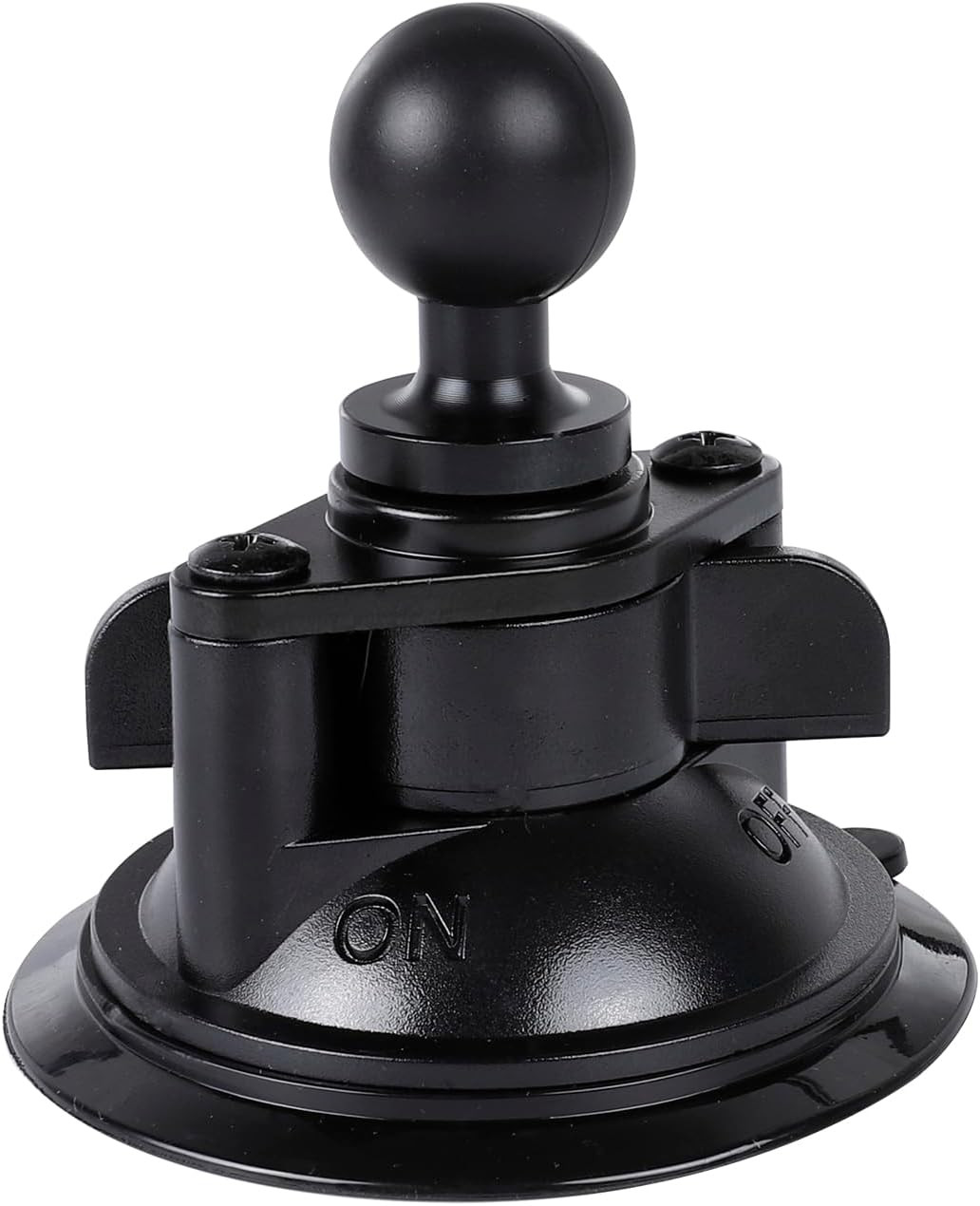 Suction Cup Base Mount With 25mm/1" Ball RAM Mounts B Size Double Socket Arm NEW