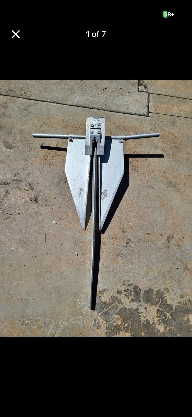 Fortress Marine Anchor | 21lb | Boat Size: 46'-51' | FX-37
