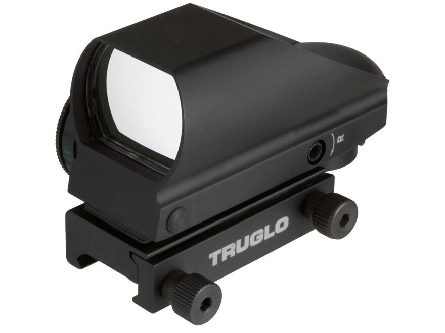 TRUGLO TB Red Dot Sight Multiple Selectable Red and Green Reticle with Picatinny