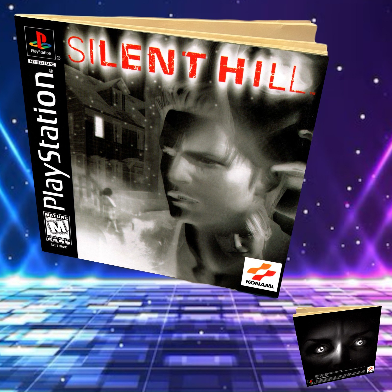 Replacement Manual for - Silent Hill - Sony PS1 Instruction Booklet