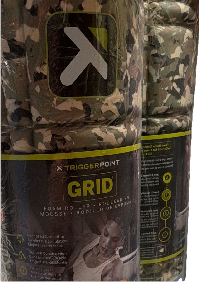 Trigger Point Performance GRID Massage Foam Roller Pink & Camouflage Colors