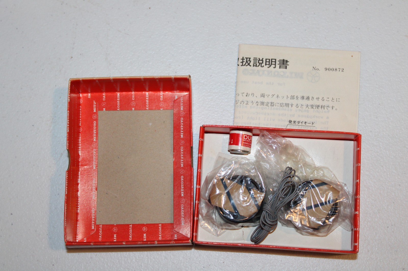 MITUTOYO 900872 CONTACT SENSOR - NEW