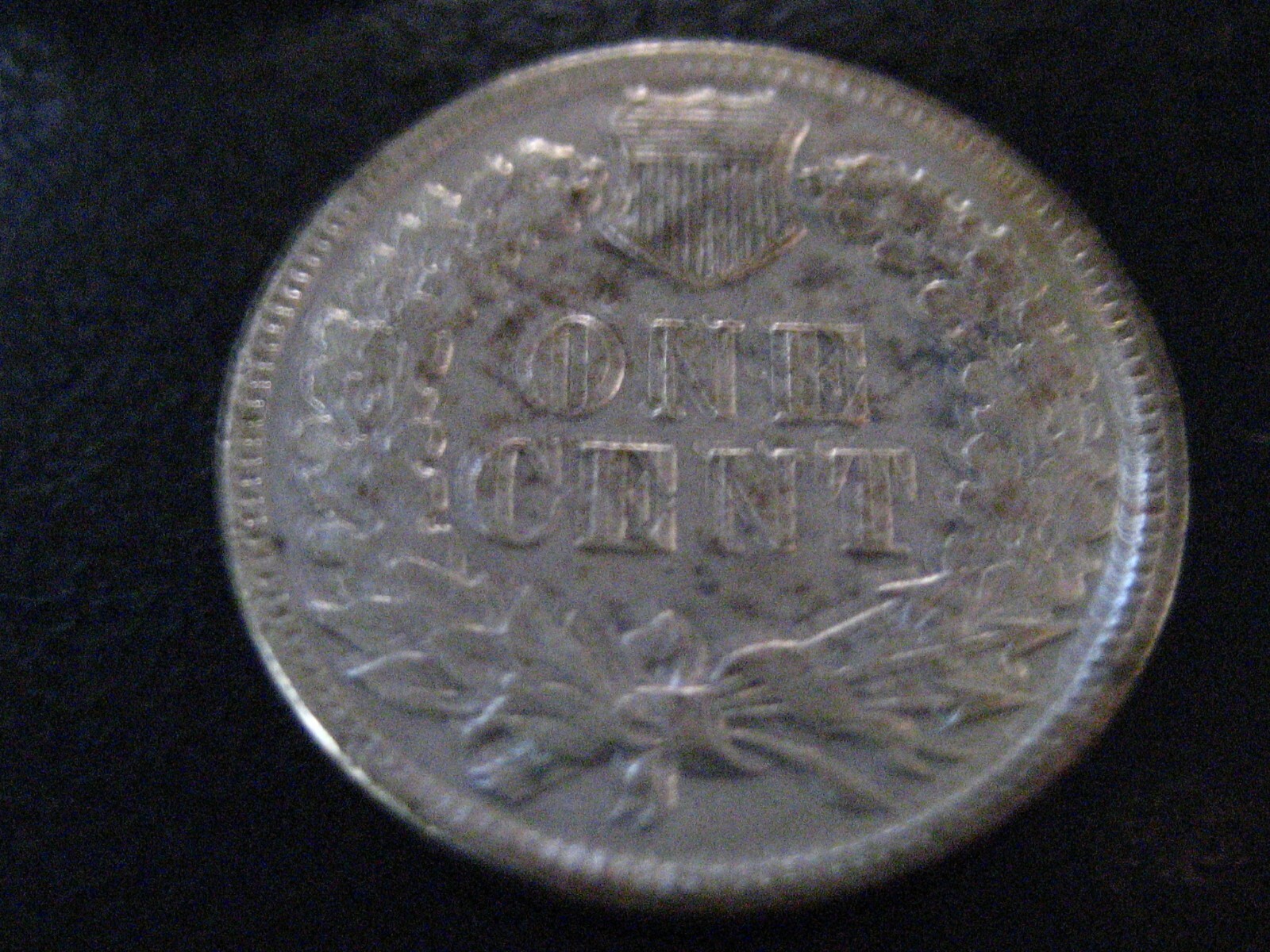 1881 Indian Head Cent XF Damaged