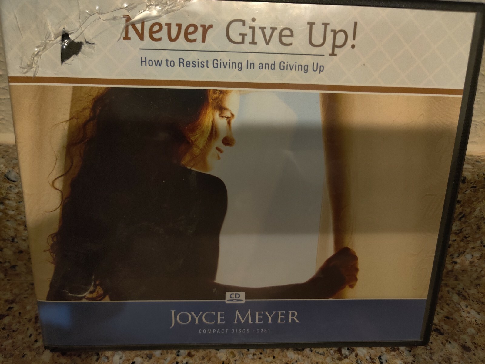 Never Give Up! 4 CD Set by Joyce Meyer