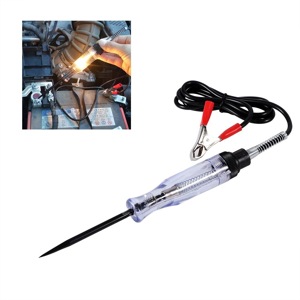 Circuit Tester, 6V/24V Car Circuit Continuity Tester with Indicator Light...