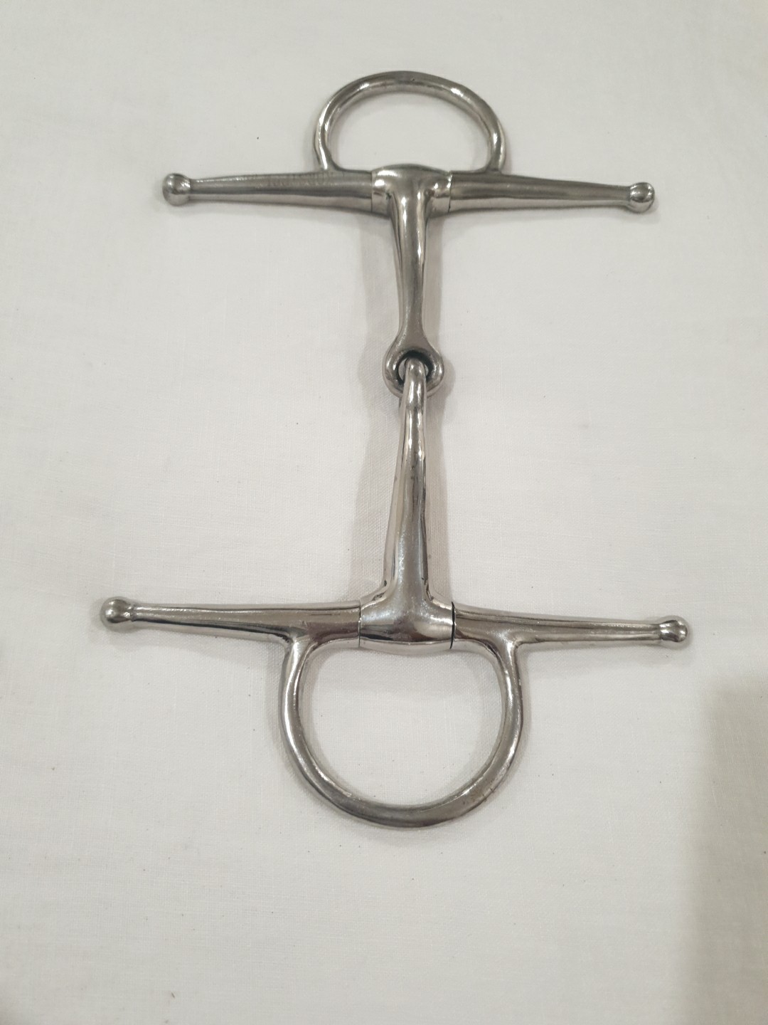 JP Korsteel Full Cheek Eggbutt Snaffle