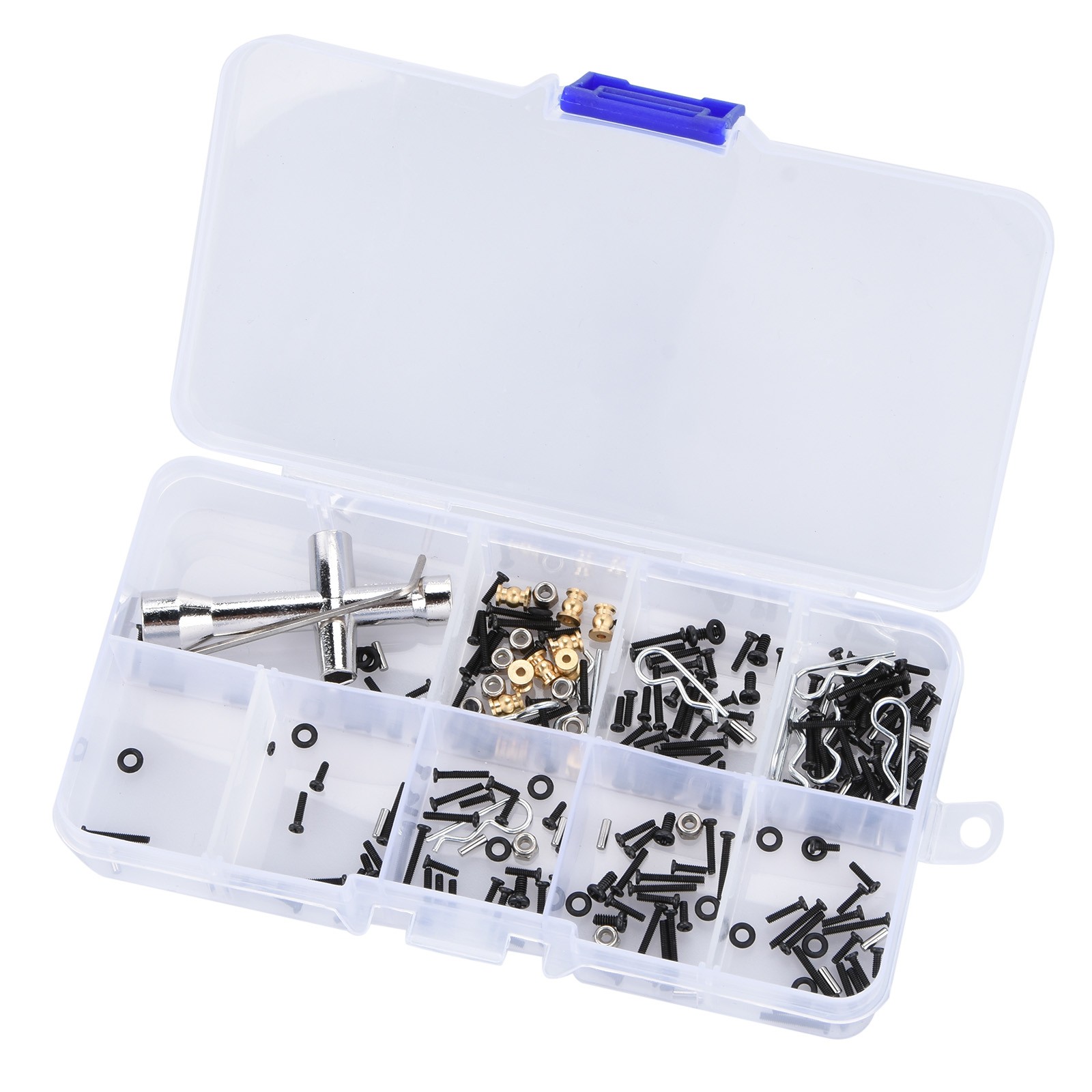 252pcs Stainless steel Car Screws Kit For Axial SCX24 AXI90081 Deadbolt RC car r
