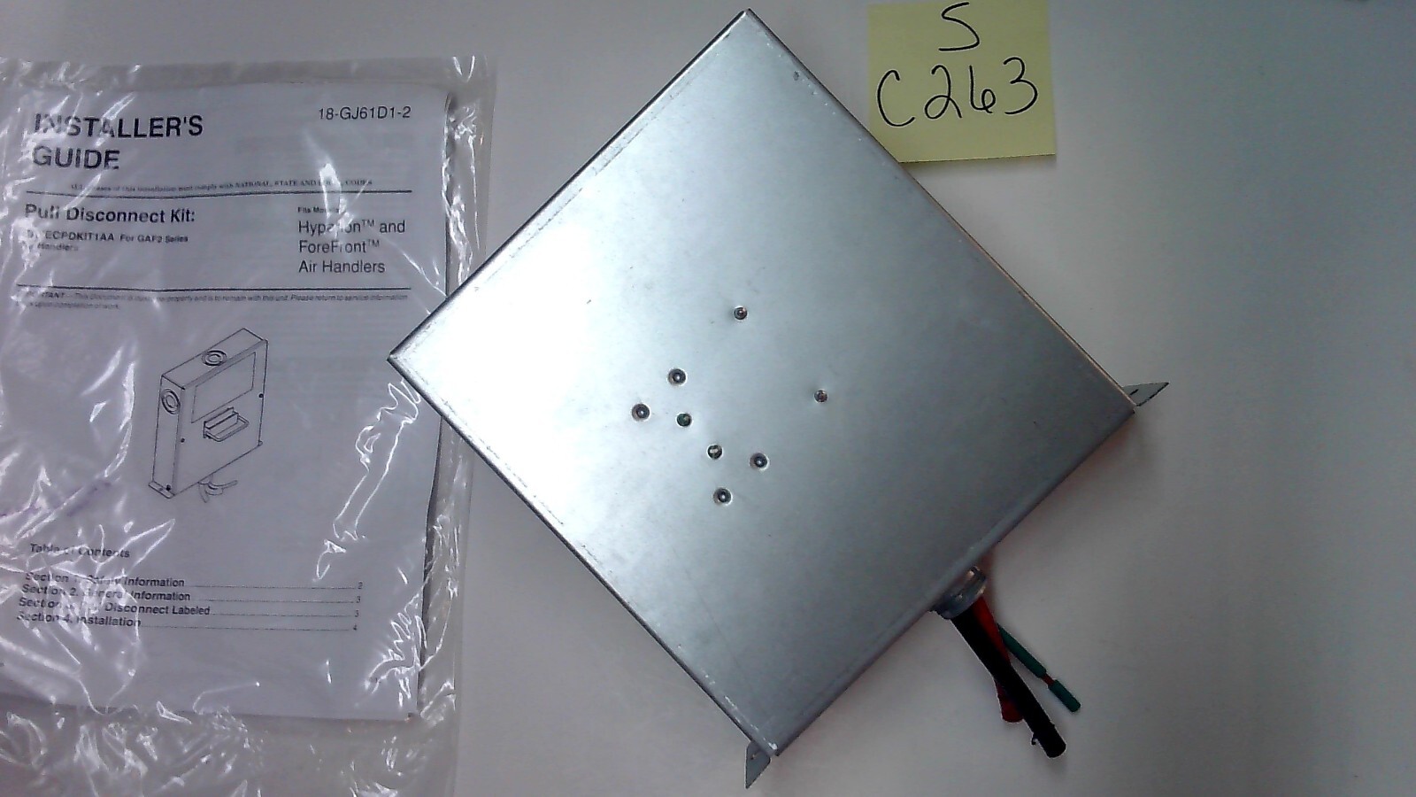 BAYECPDKITIA COMPACT HEATER PULL DISCONNECT