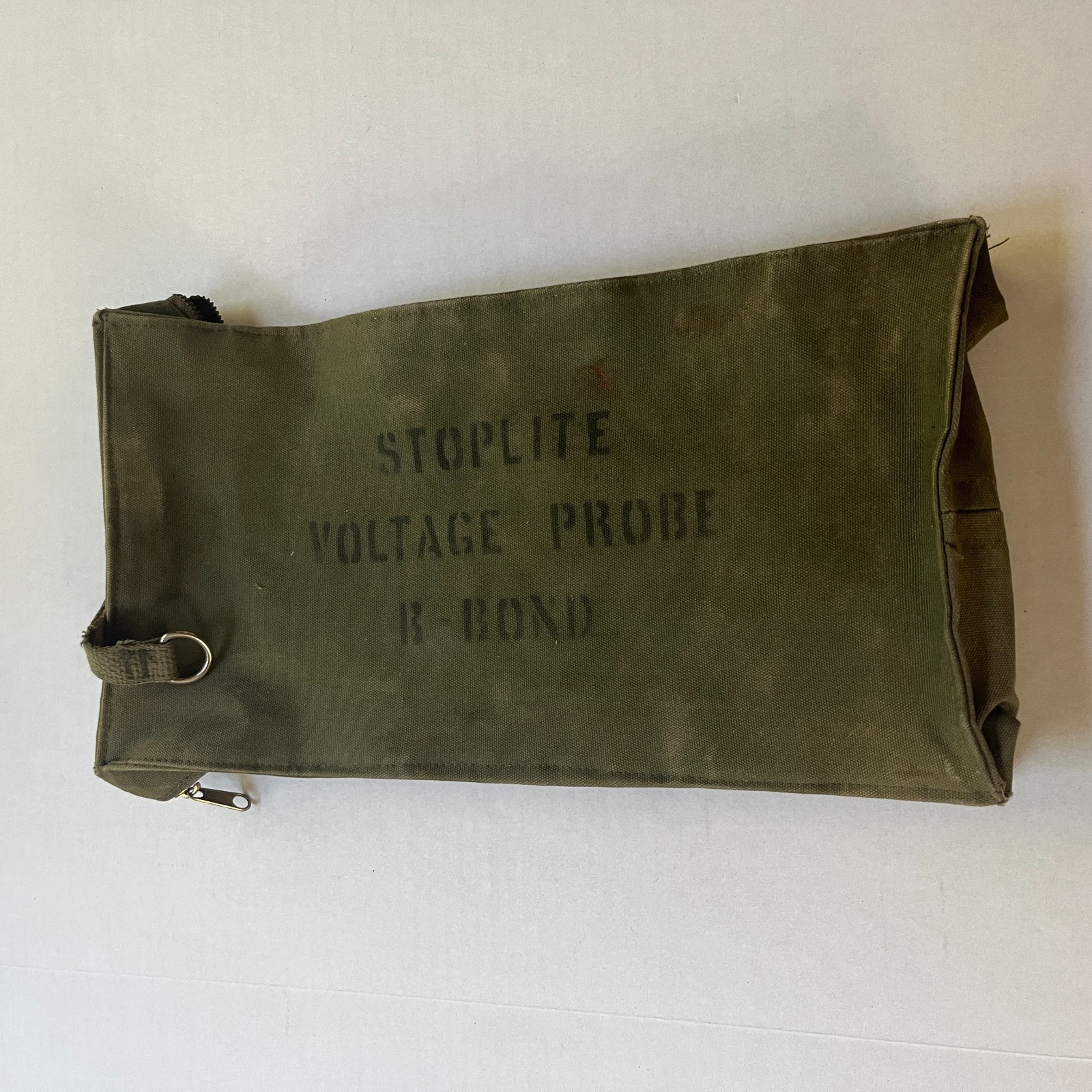 Canvas Bag StopLite Voltage Probe B-Bond Lineman Foster Corporation USA BAG ONLY