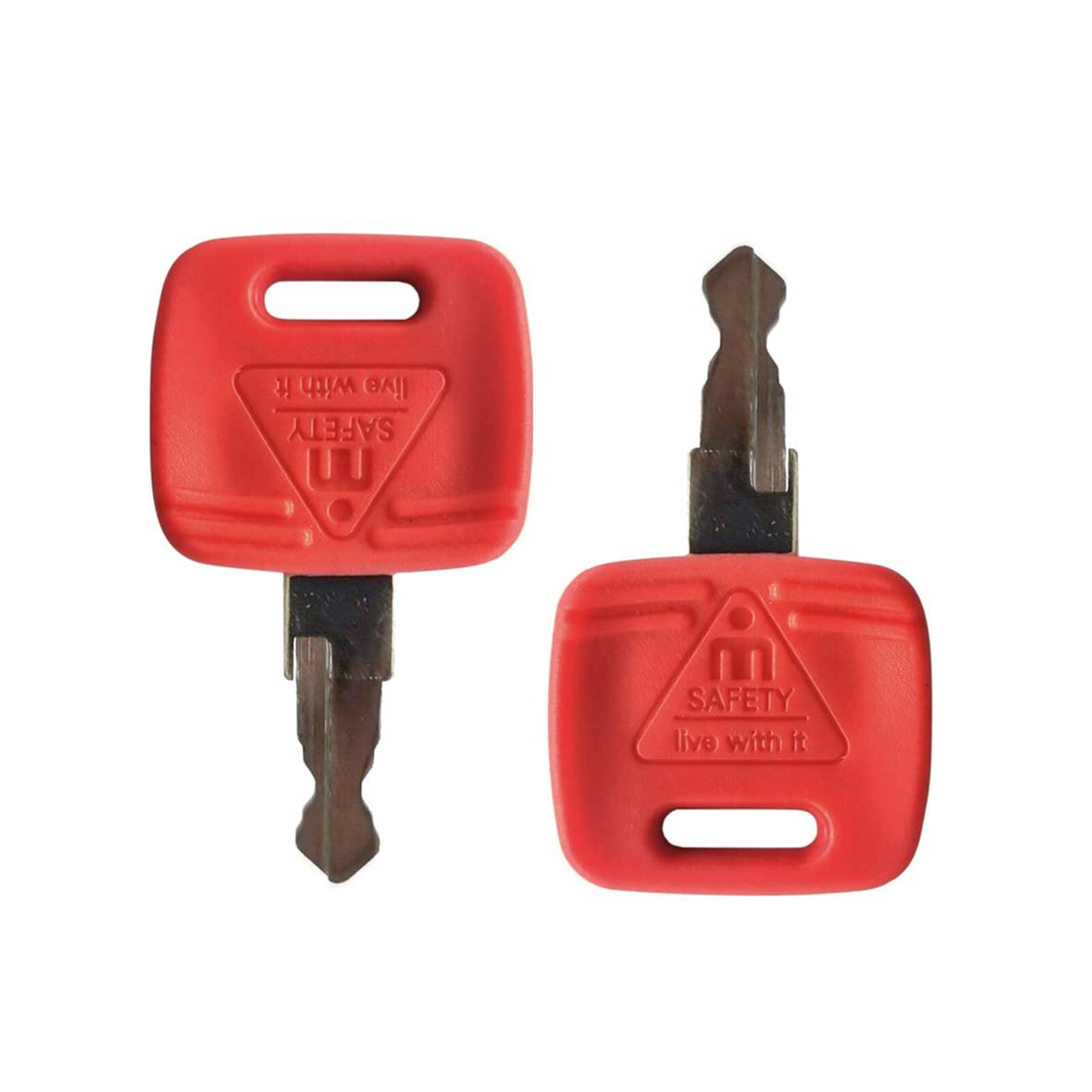 2PCS Ignition Key RE183935 RE71557 for John Deere 3320 3520 3720 4310 4320