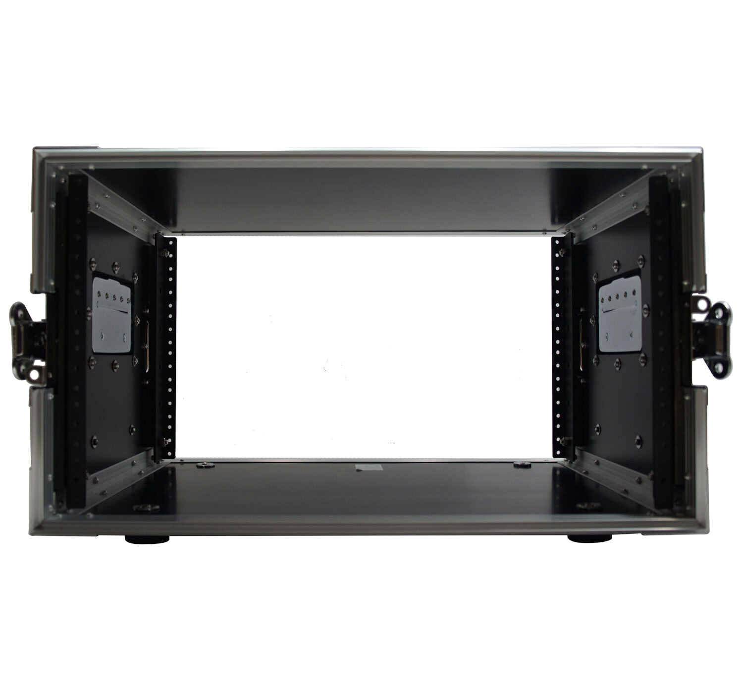 Harmony Cases HC6UED Pro DJ Flight 6U FX Effect 16" Depth Road Vertical Case