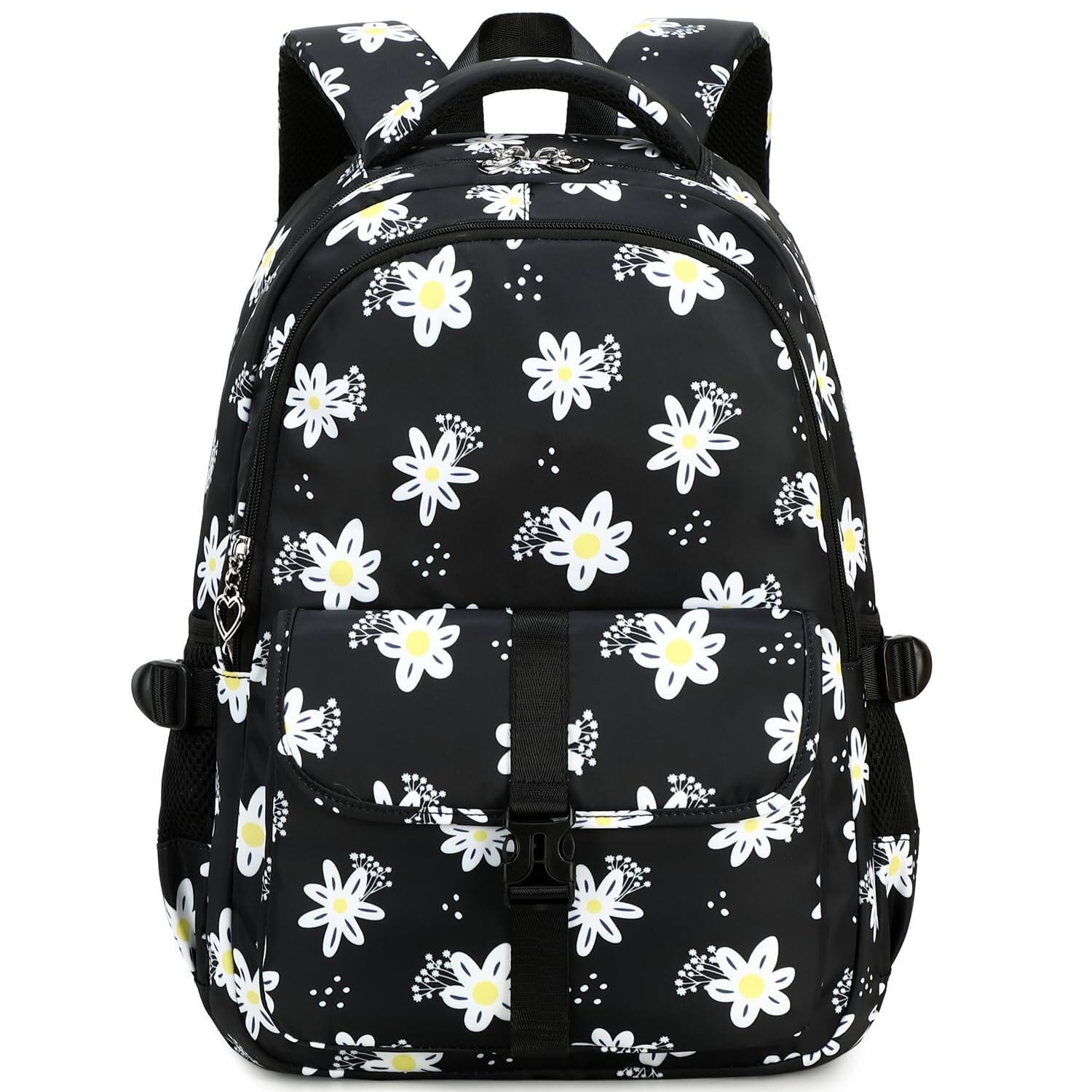 Leaper Women Floral Laptop Backpack Water-resistant College Bags Travel Backp...