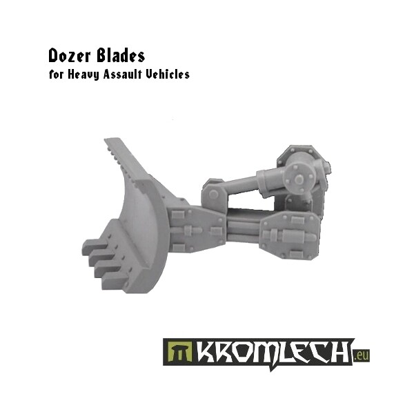 Kromlech Side Mounted Dozer Blades Brand New KRVB010