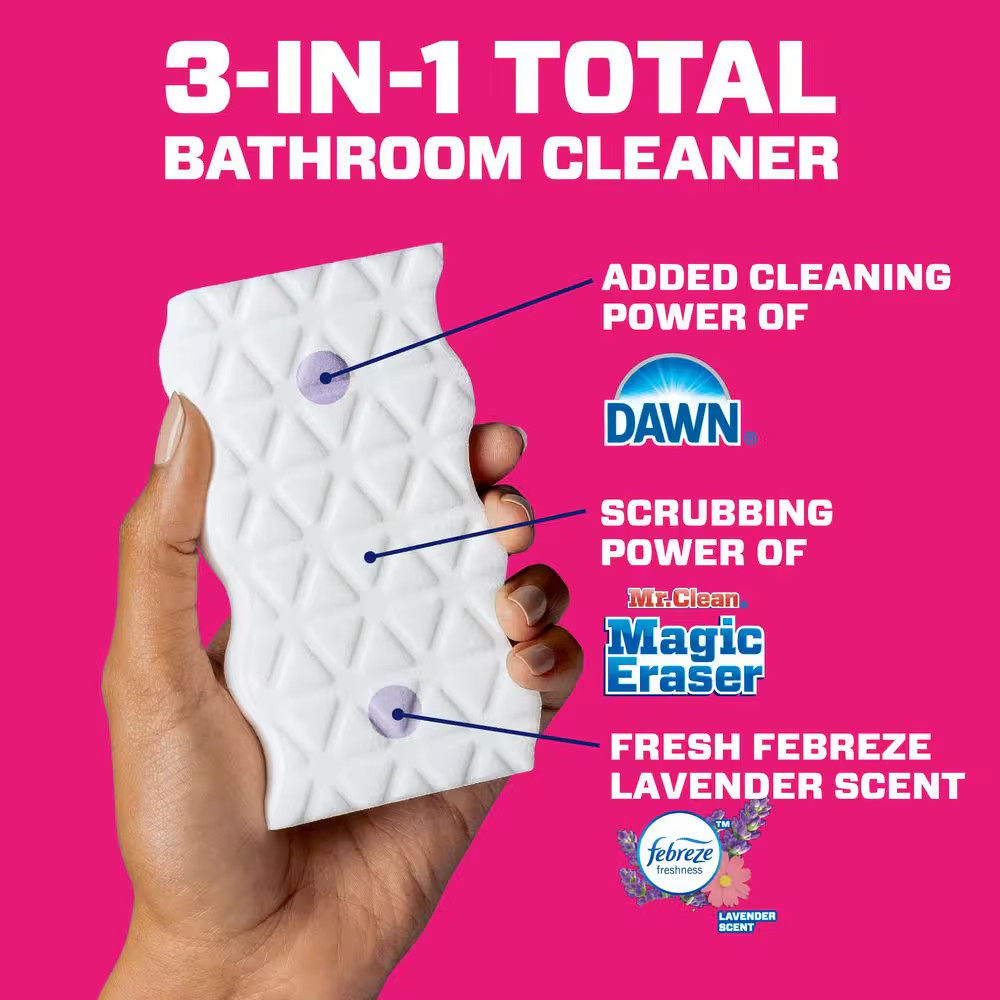 Ultra Bath Magic Eraser Sponge (3-CNT, Multi-Pack 3)