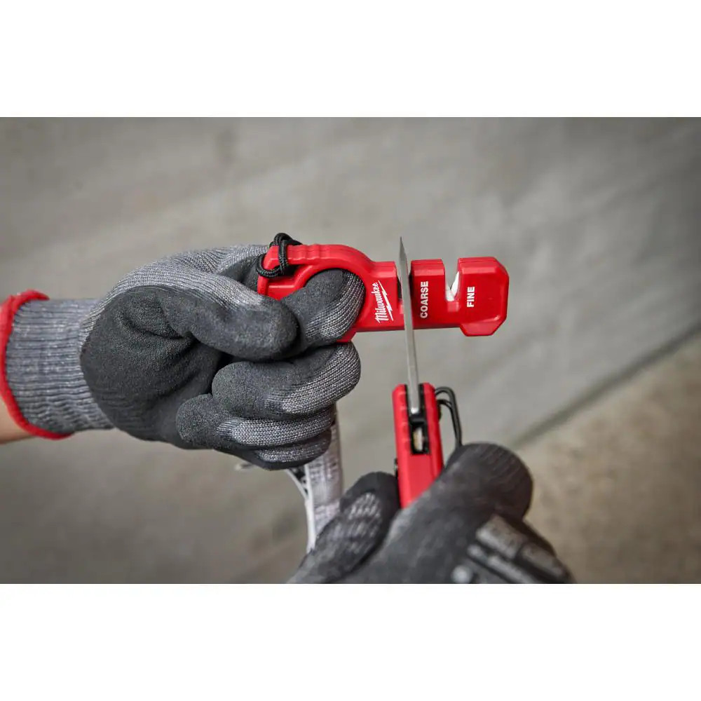 Compact Jobsite Handheld Knife Sharpener