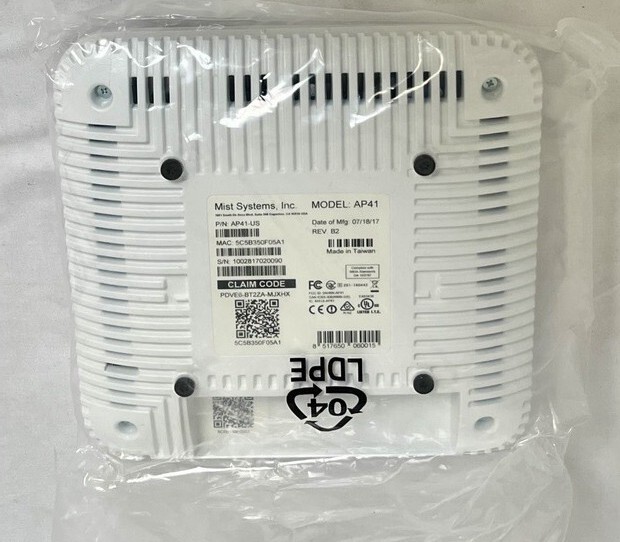 NEW-Mist Systems AP41 Internal Antenna Wireless Access Point w/bracket AP41-US