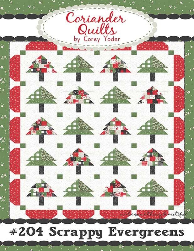 Coriander SCRAPPY EVERGREENS   Pattern