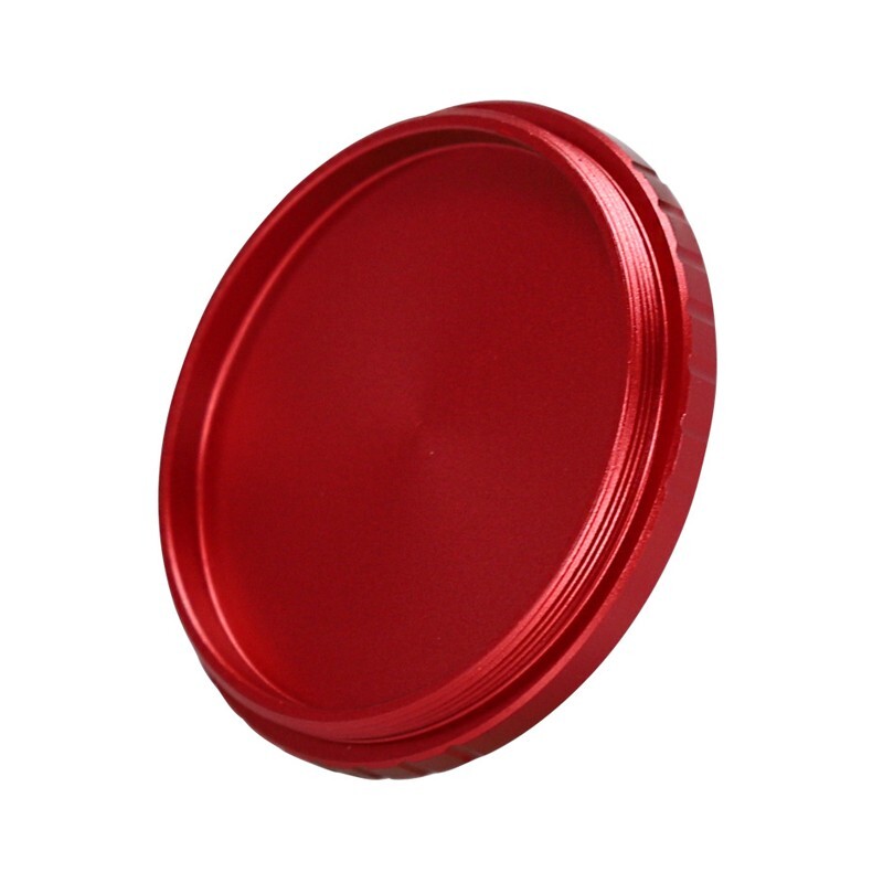 Red Metal Eyepiece Dust Cover M54X0.75 Thread Astronomical Telescope Accessories