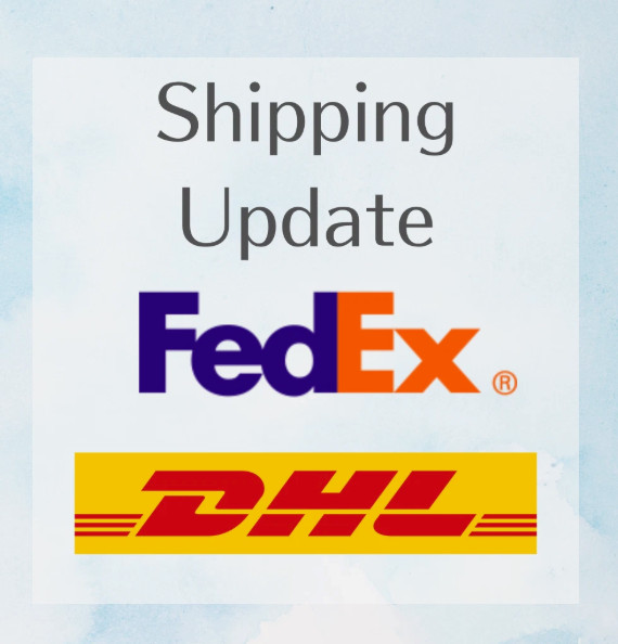 Shipping Upgrade Fedex or DHL With Tracking Number