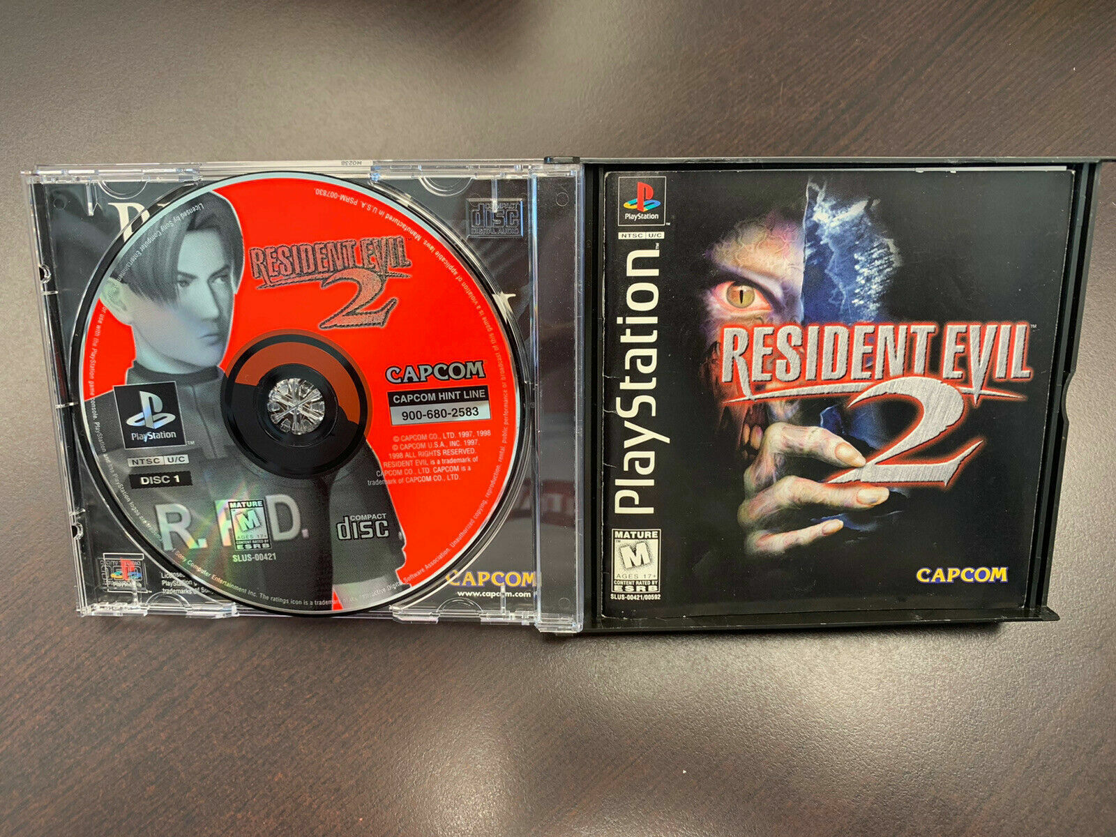 OEM Sony PlayStation 1 PS1 Dual Double 2-Disc CD Game Replacement Empty Case 🔥