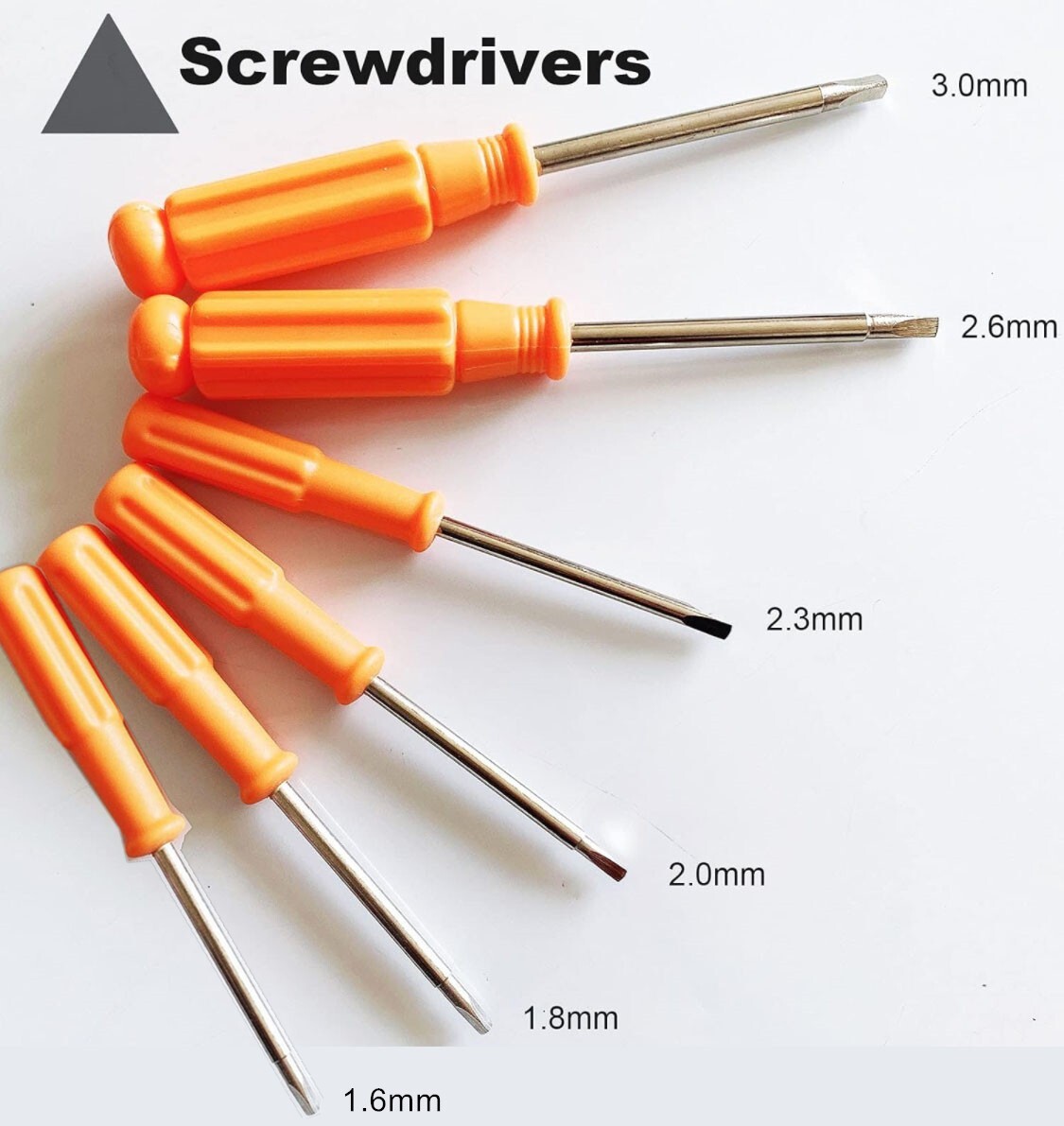 Triangle Head Screwdriver Set For Toys 6PCS Security Repair fix Thomas Trains US