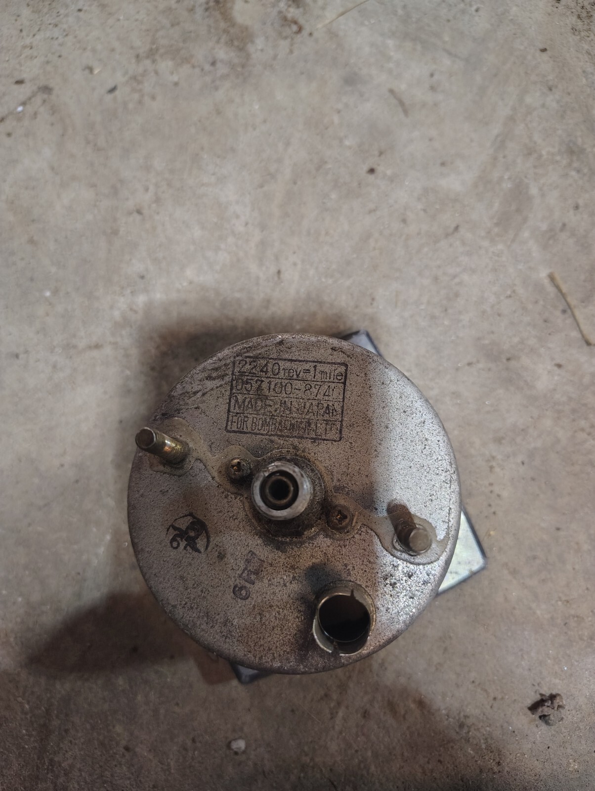 Ski doo speedometer 057100-8740