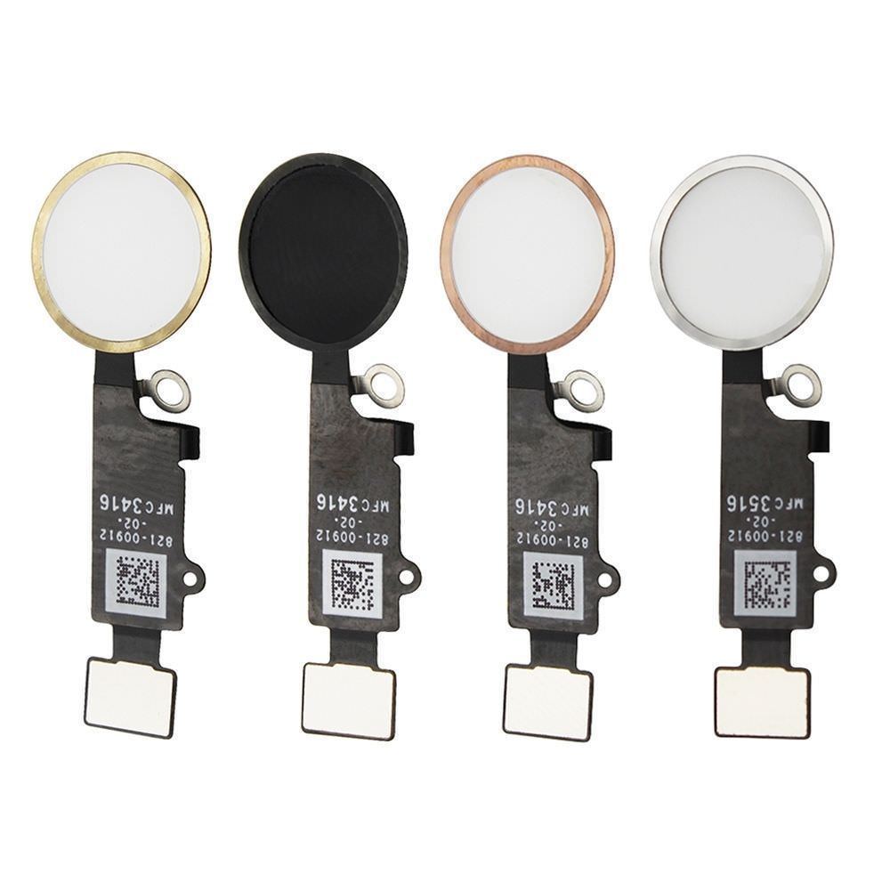 LOT 10 x 5 x Home Button Flex Cable Replacement Assembly For iPhone 7 & 7 Plus