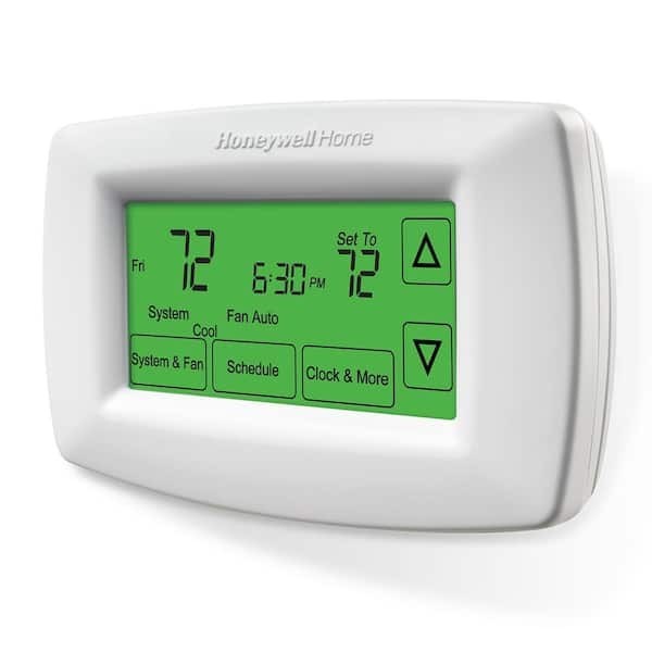 Honeywell Home 7-Day Programmable Low Voltage Thermostat Touchscreen Heat Cool