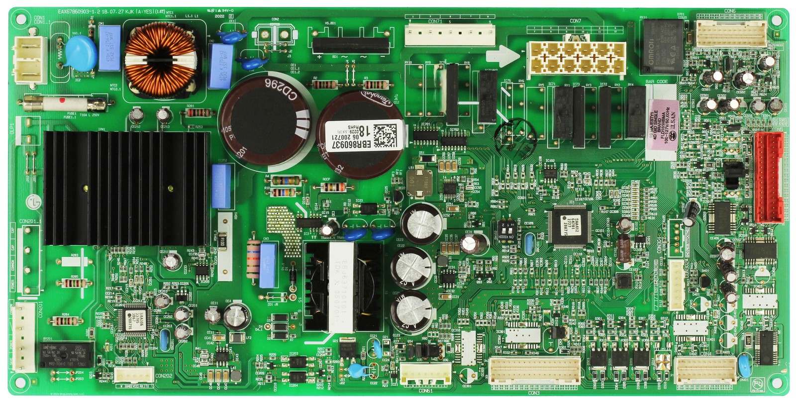 LG Refrigerator EBR86093718 Main Board