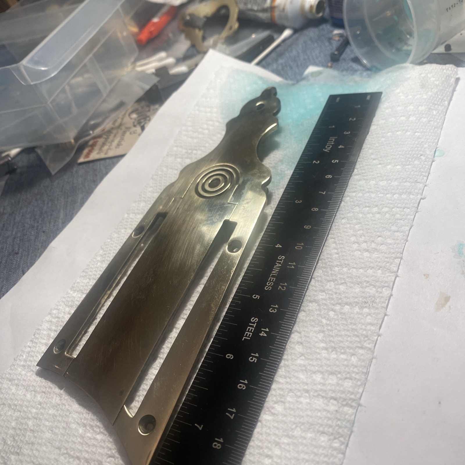 Patchbox And Screws Nice And Heavy