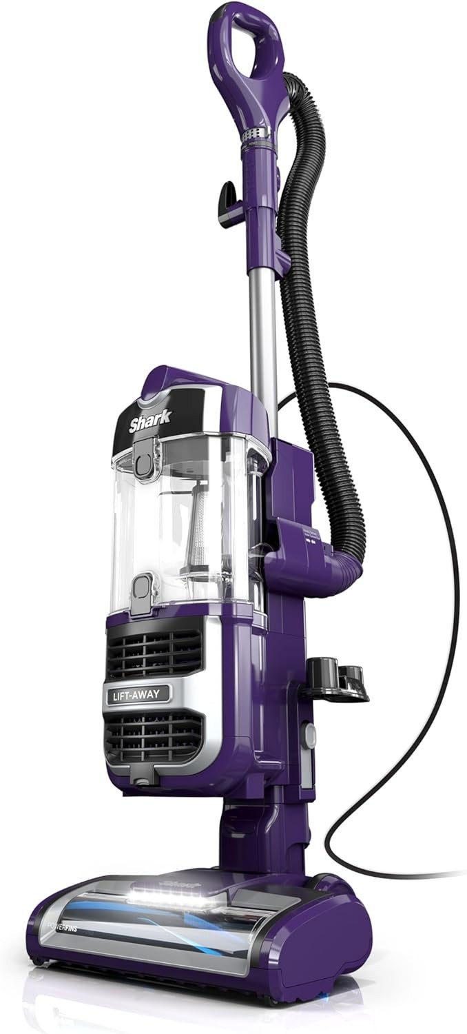Lift-Away Upright Vacuum with Powerfins Self-Cleaning Brushroll Anti-Allergen