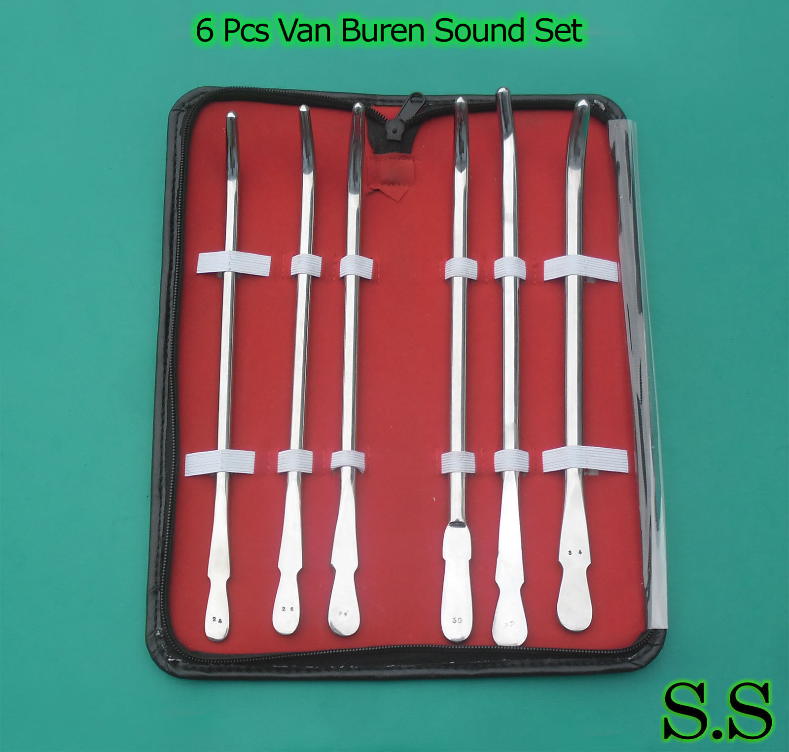 6 Pcs Van Buren Sound Set OB/GYN Instruments