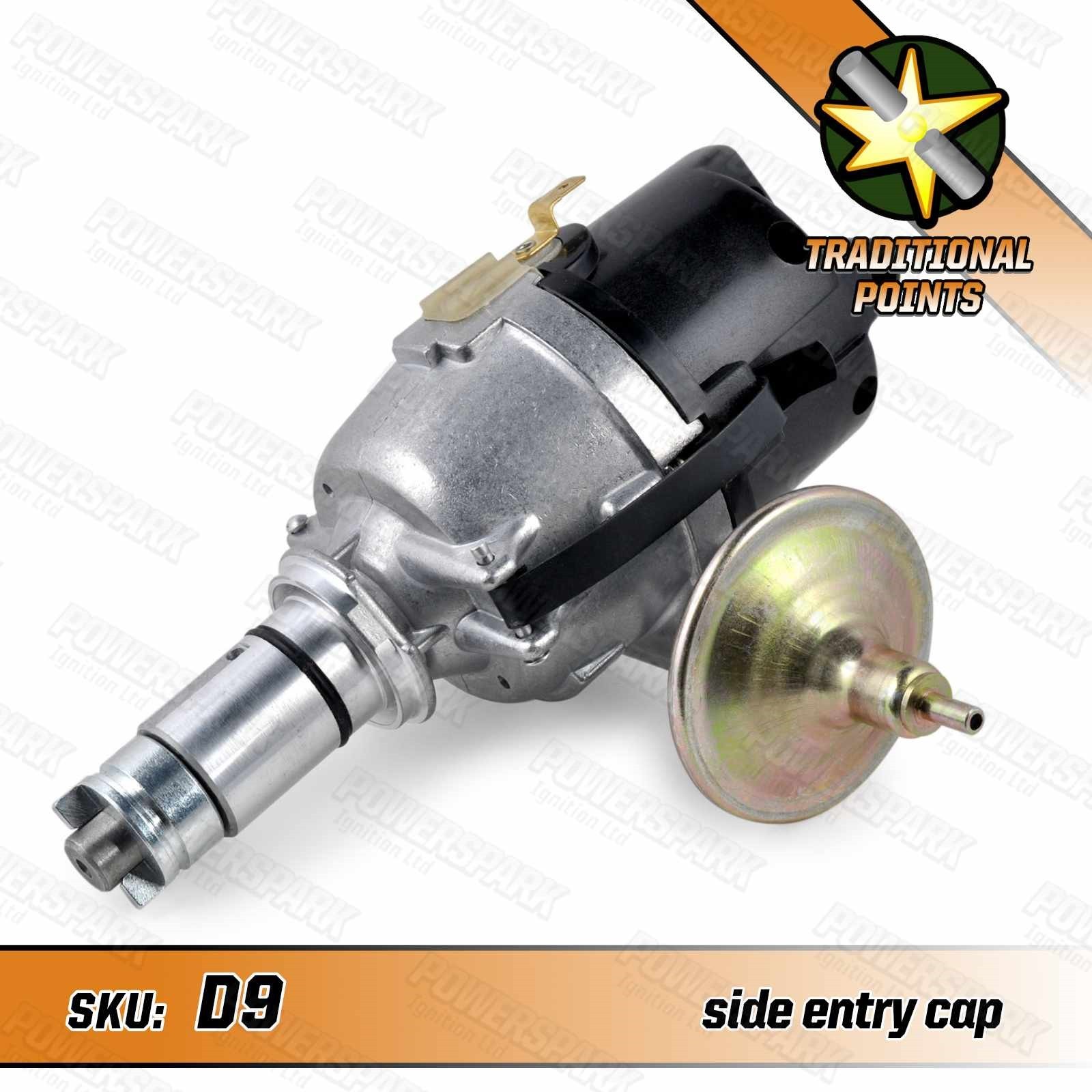 Points 25D 25D4 distributor with side entry distributor cap