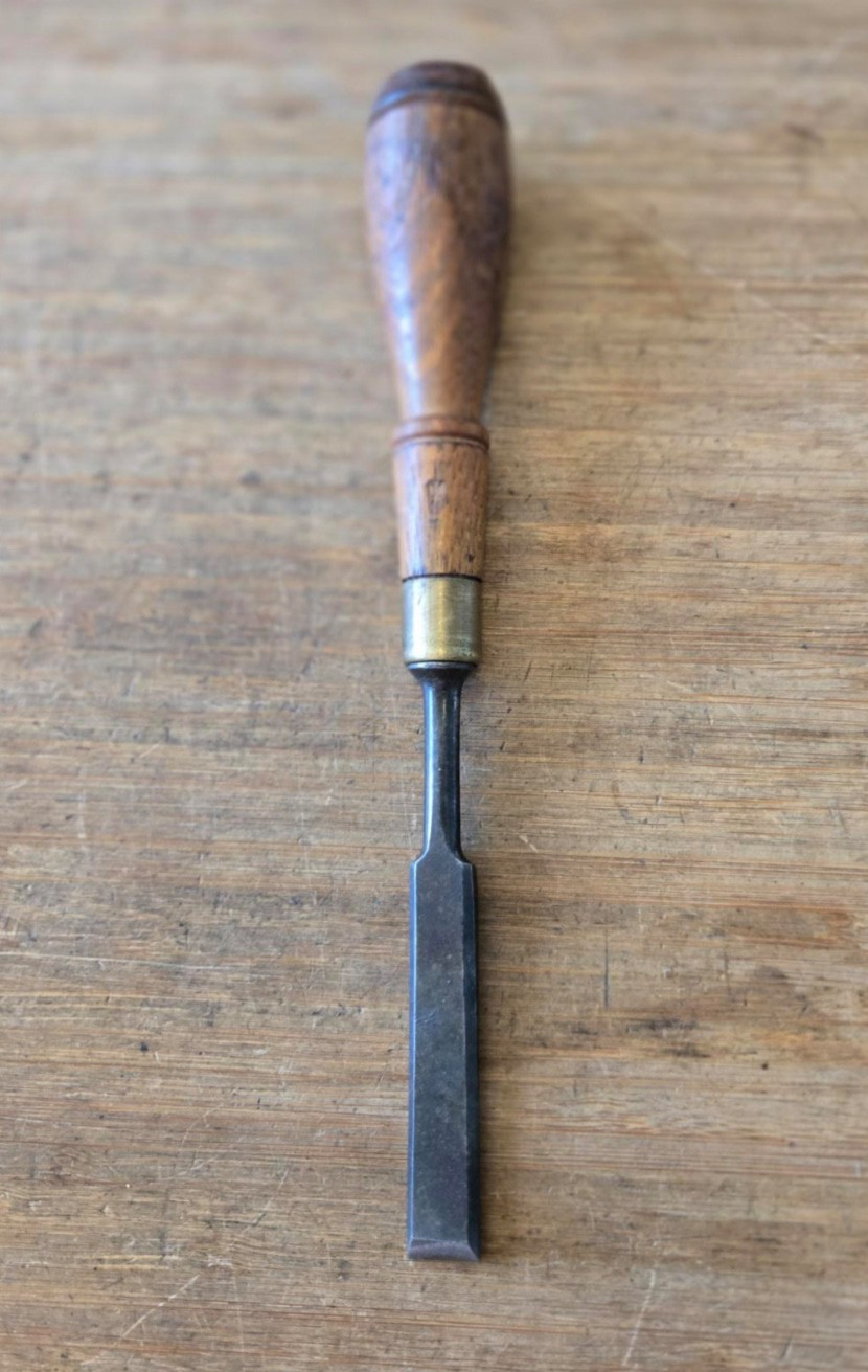Antique  1/2 inch wood working Chisel  unknown maker- good quality