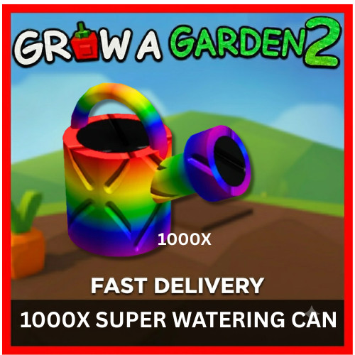 🔥1000X SUPER WATERING CAN!🪴GROW A GARDEN 2 - !⚡GAG2💸 |‼️FAST & CHEAPEST‼️
