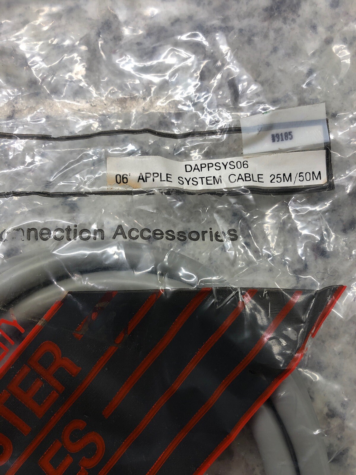 Apple System Cable New In Package Vintage Gold Plated Contact DAPPSYS06 #9185