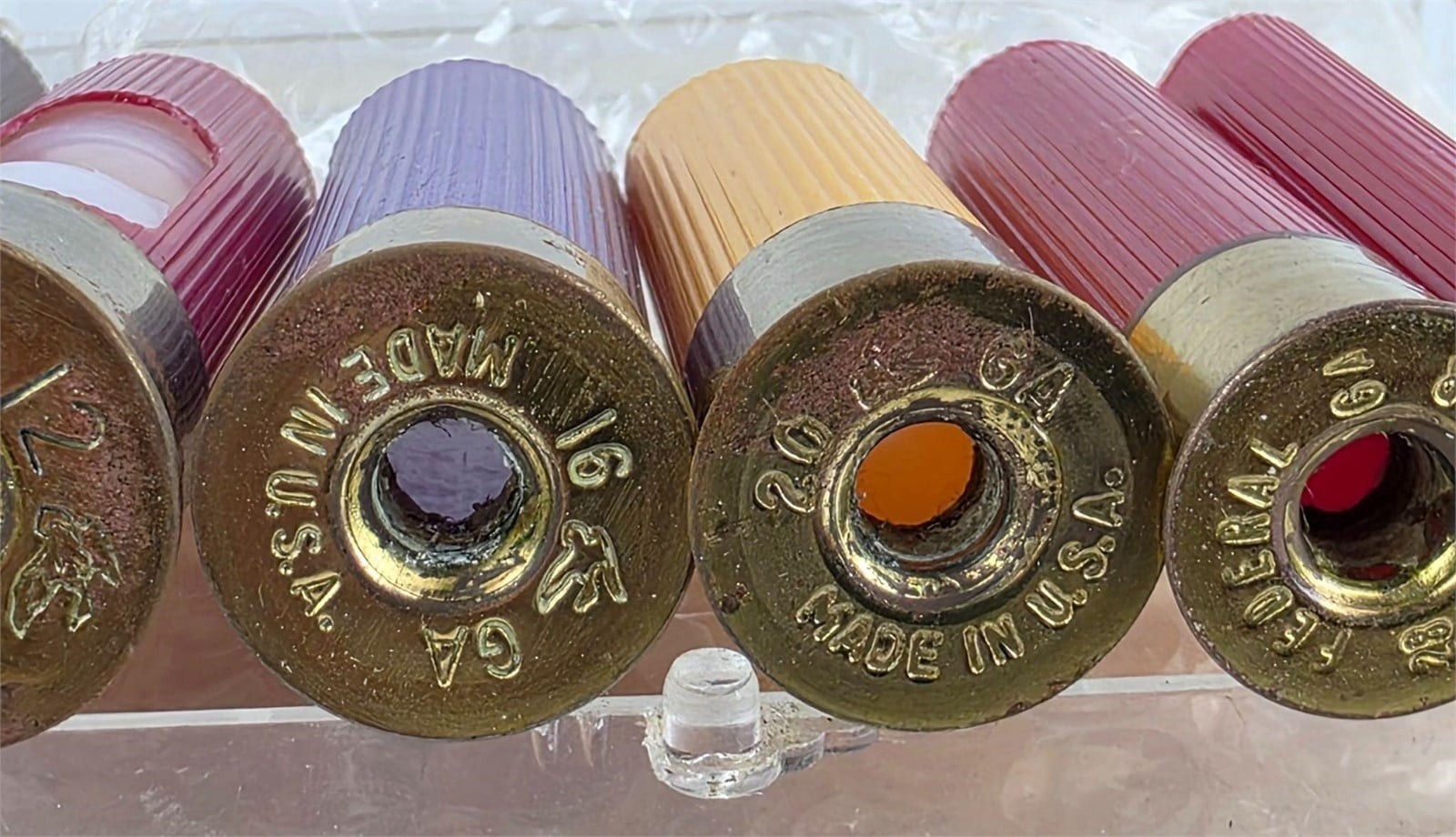 Federal Shotshell ID Kit Salesman Sample INERT DUMMY CUT AWAY