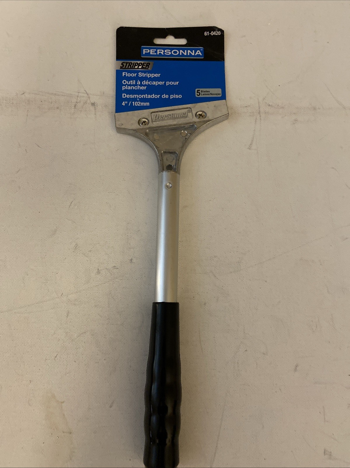 Personna Floor Stripper 4” Comes with 5 Blades Model 61-0420