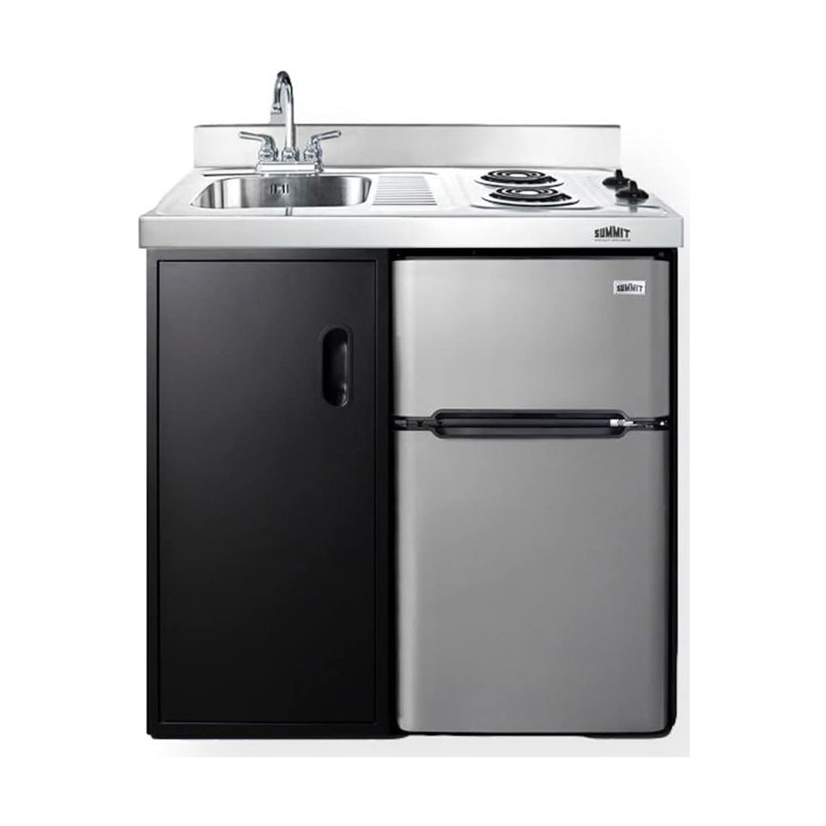 Summit CK36EL All-In-One Kitchenette, 36.13"W X 24.63"D X 40"H