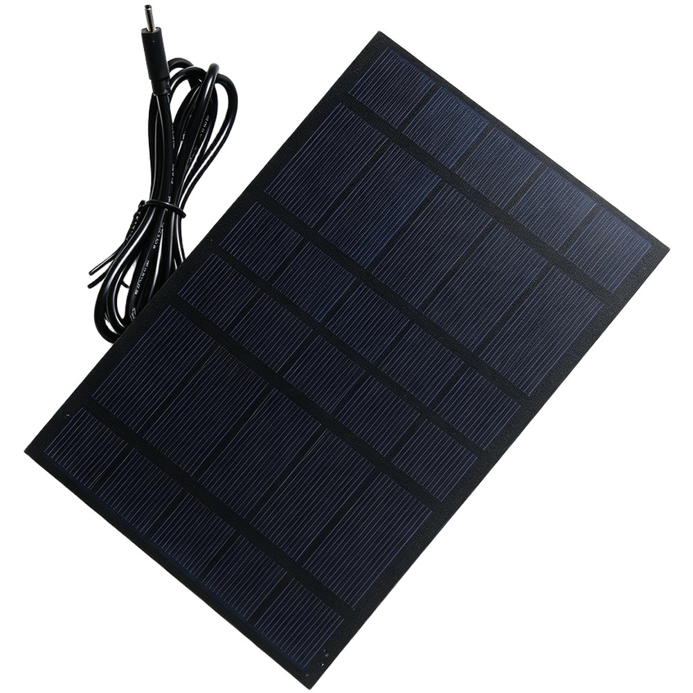 5W 5V Solar Panel with Type C Output for Powering Wireless For Security Cameras