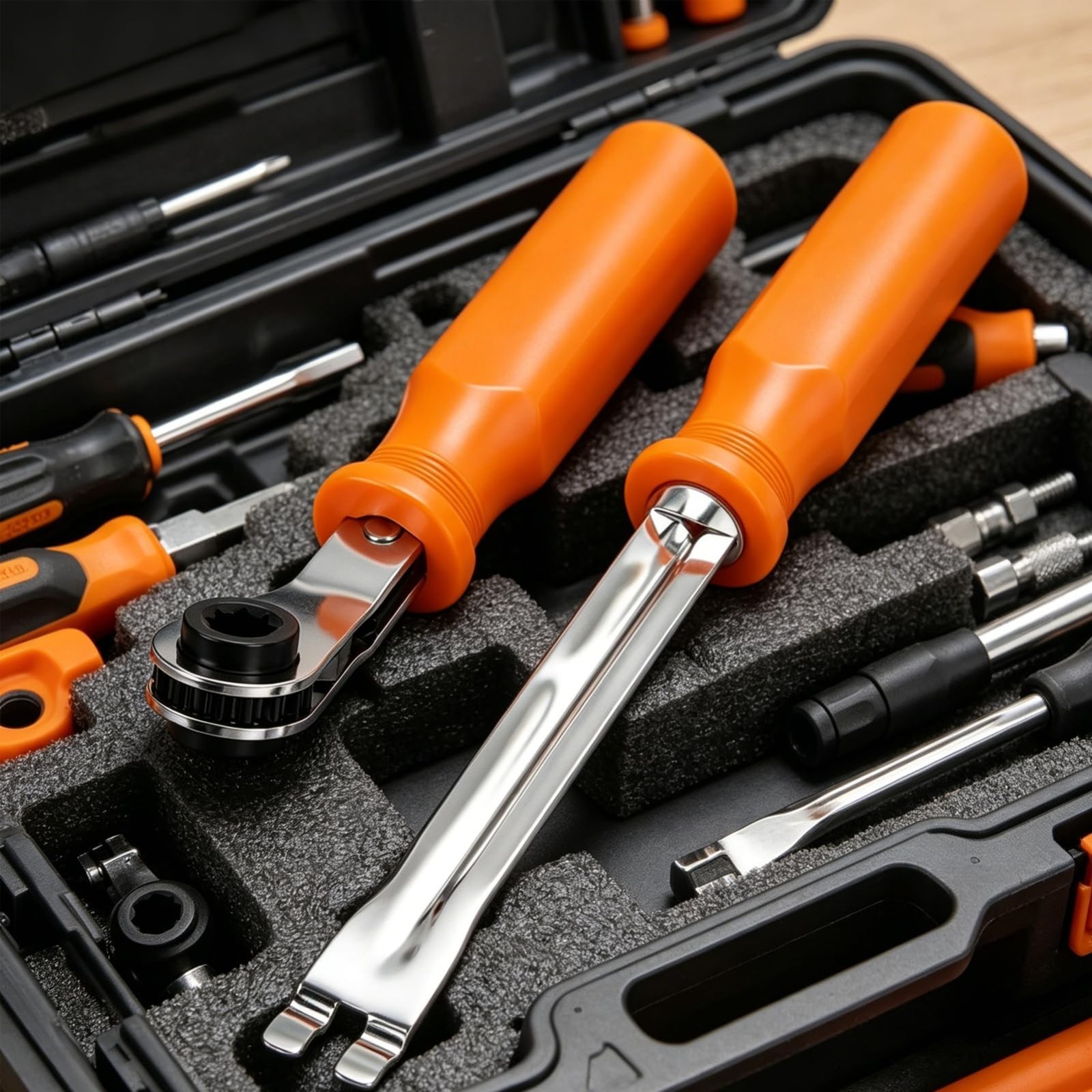 2PCS Brake Slack Adjuster Tool Set | 5/16" Release Tool for Semi Trucks & Traile