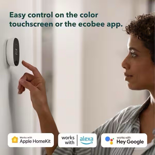 ecobee Smart Thermostat Essential Thermostat EB-STATE7-01 - New