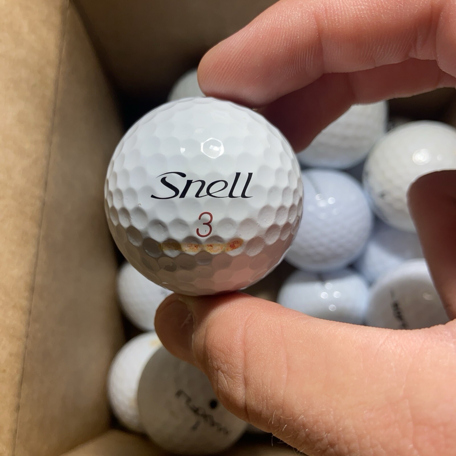 40x Assorted White Golf Balls Misc Brands 4A/3A Good/Fair Condition Grade A