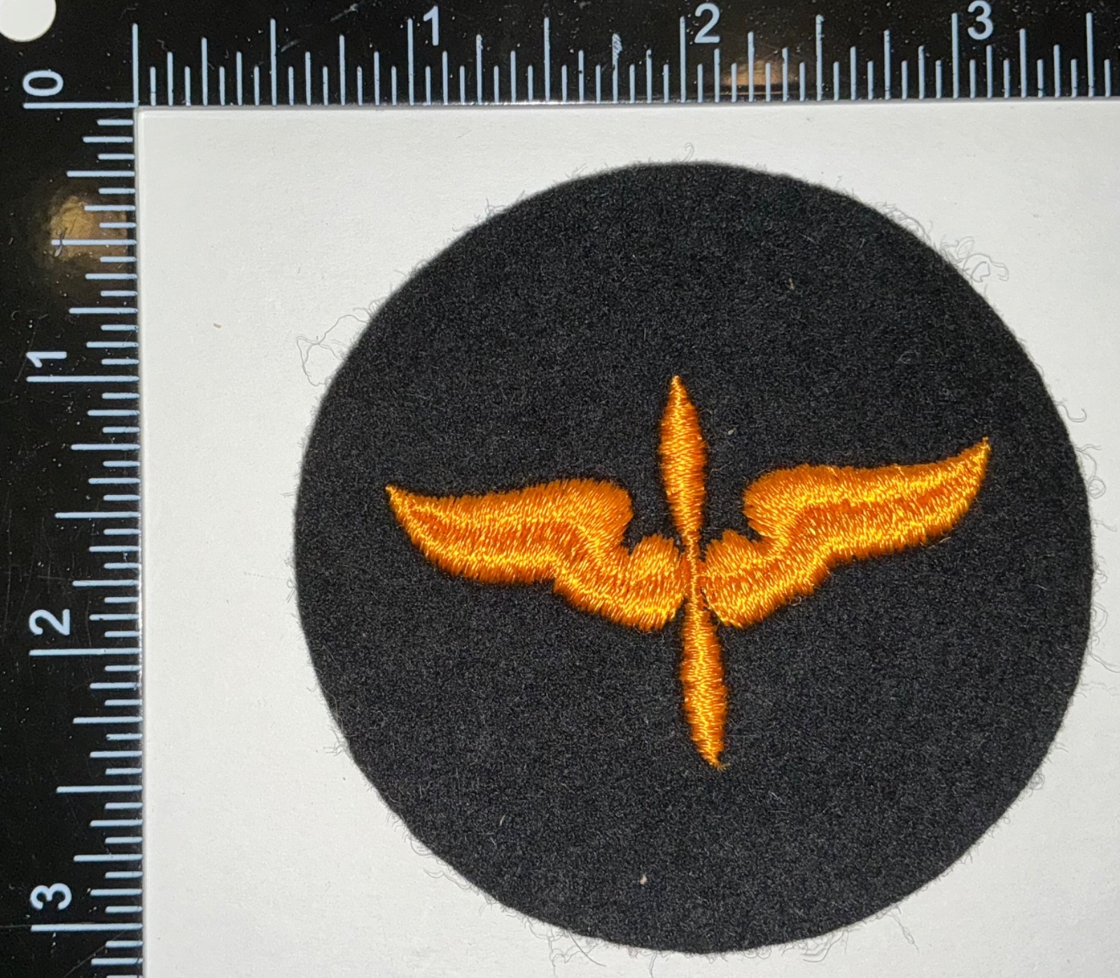 WWII US Army Air Force Aviation Cadet Flight Training Propellor CUFF FELT Patch