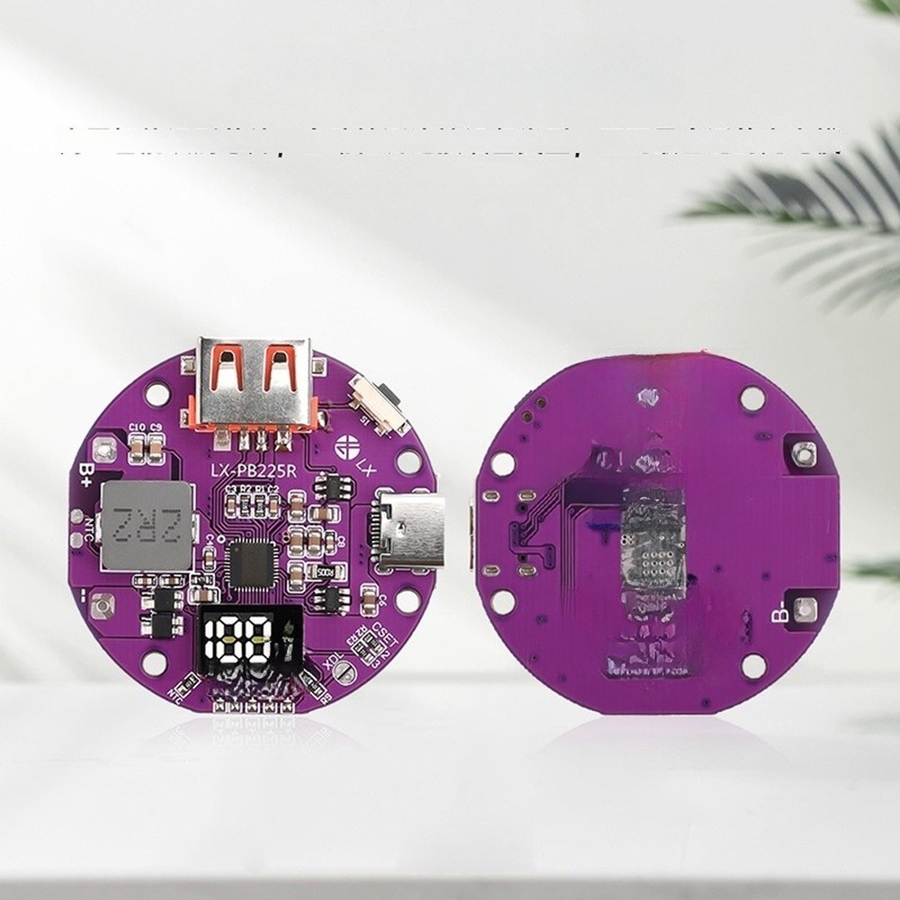 USB C 22.5W Power Delivery Circuit Board for Energy Storage DIY Integration