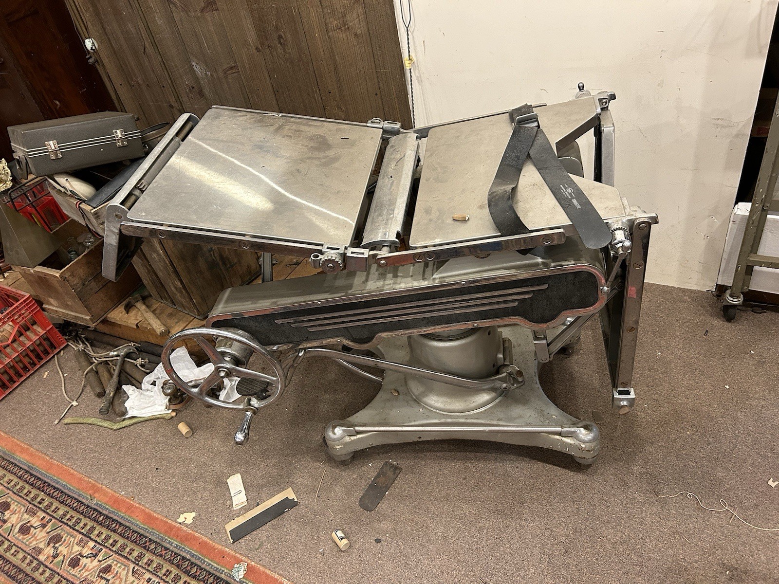 Amsco American Sterilizer Operating Room Table Great Movie Prop