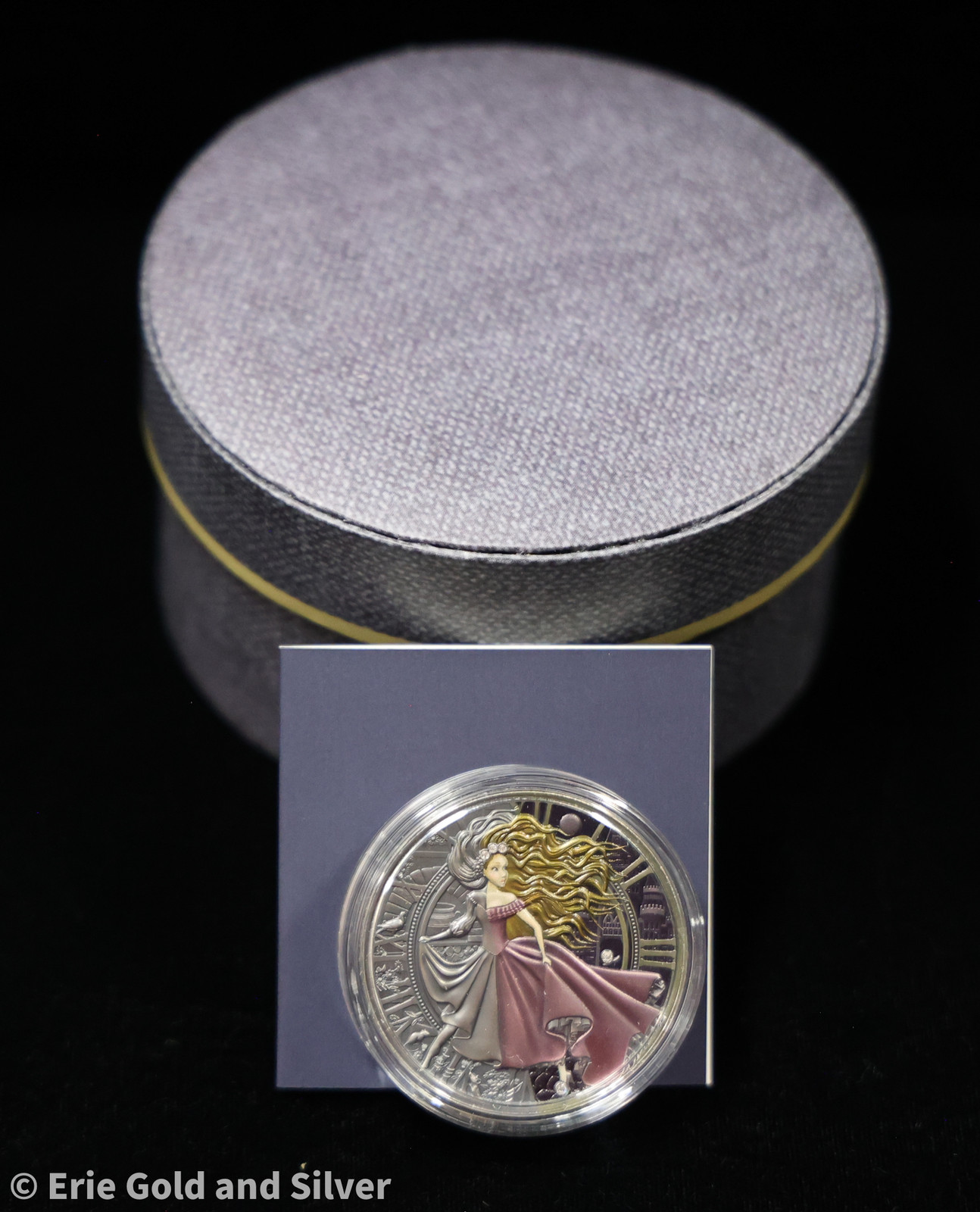2023 $1 Niue 1 oz Silver Lithuanian Mint Cinderella Story Box & COA