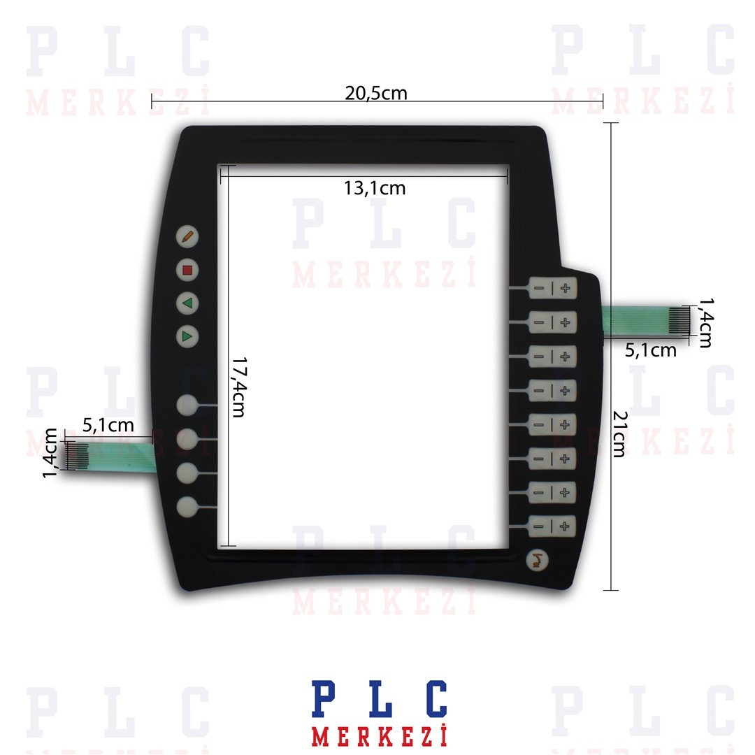 00-168-334, 00168334 MEMBRAN FOR KCP4 KUKA TEACH PENDANT KRC4